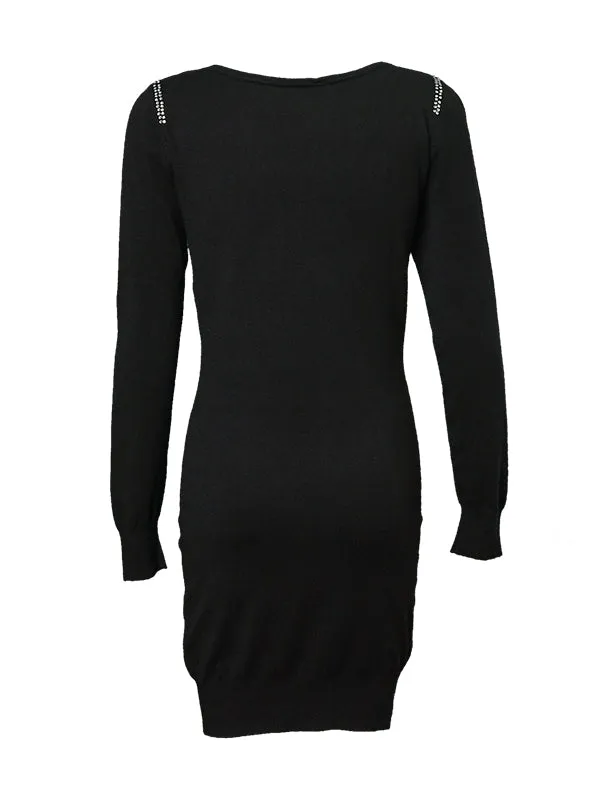 Women's Long-Line Sweater Dress