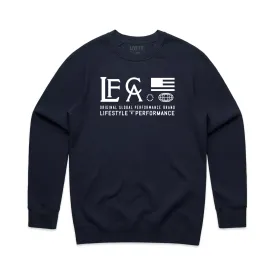 Worldwide Trademark Crewneck - Navy