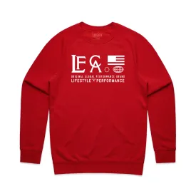 Worldwide Trademark Crewneck - Red