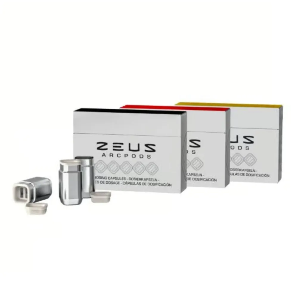 Zeus Hub - Filling Case, Xtruder Grinder and Arc Pods Pack - Vaporiser Not Included